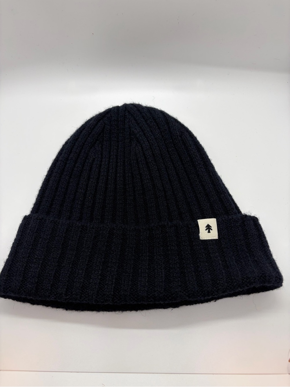 Men's Huckberry Ribbed Knit Beanie - Black- O/S